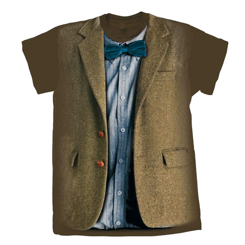 Doctor Who 11th Doctor Blue Costume Ladies T-Shirt